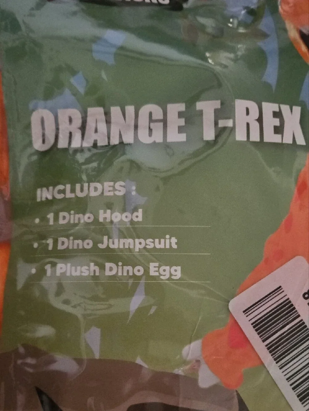 Kids Unisex T-Rex Dinosaur Child Costume Small 5-7 Years